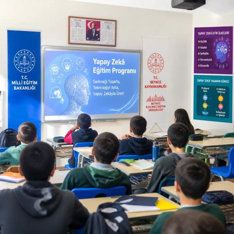 Ortaokullarda yapay zekâ okuryazarlığı için yeni eğitim programı başlatıldı