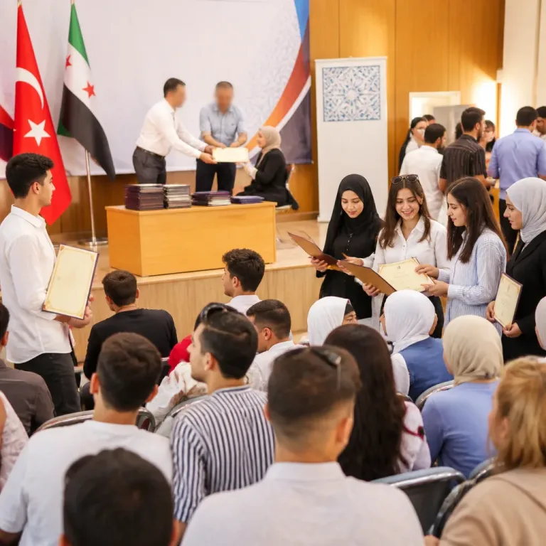 Türkiye–Suriye iş birliğiyle düzenlenen Arapça kampı tamamlandı: Öğrencilere sertifikalar verildi