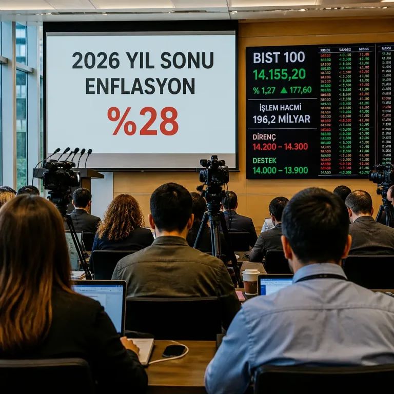 BIST 100 günü yükselişle kapattı; TCMB yıl sonu enflasyon tahmini yüzde 28’e çıktı