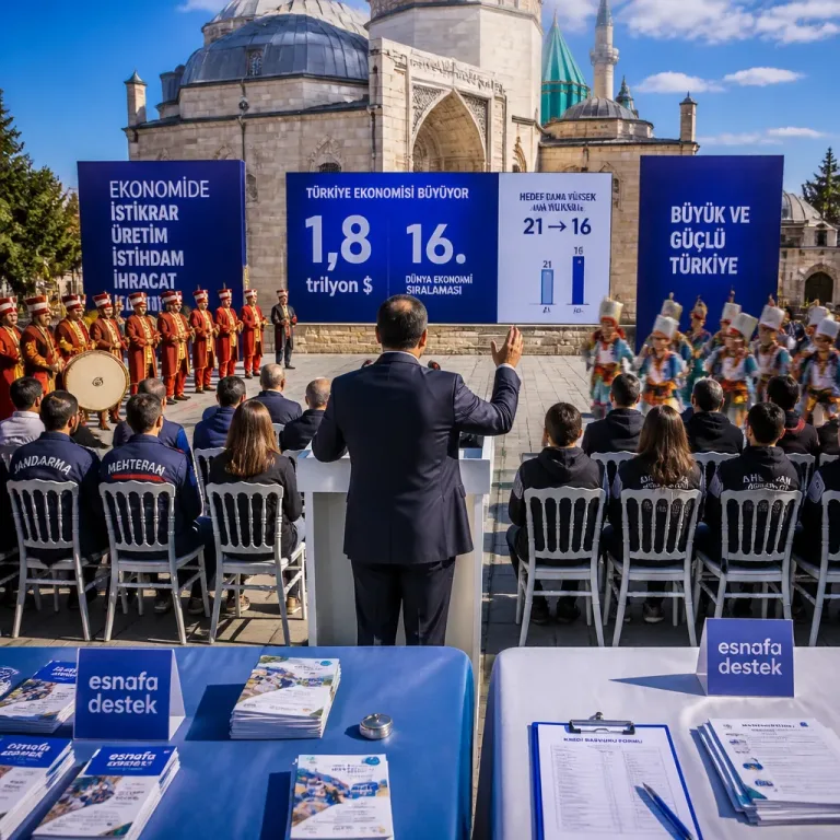 Bakan Bolat: Türkiye yılı 1,8 trilyon dolar GSYH ve 16. ekonomi hedefine taşıyacak
