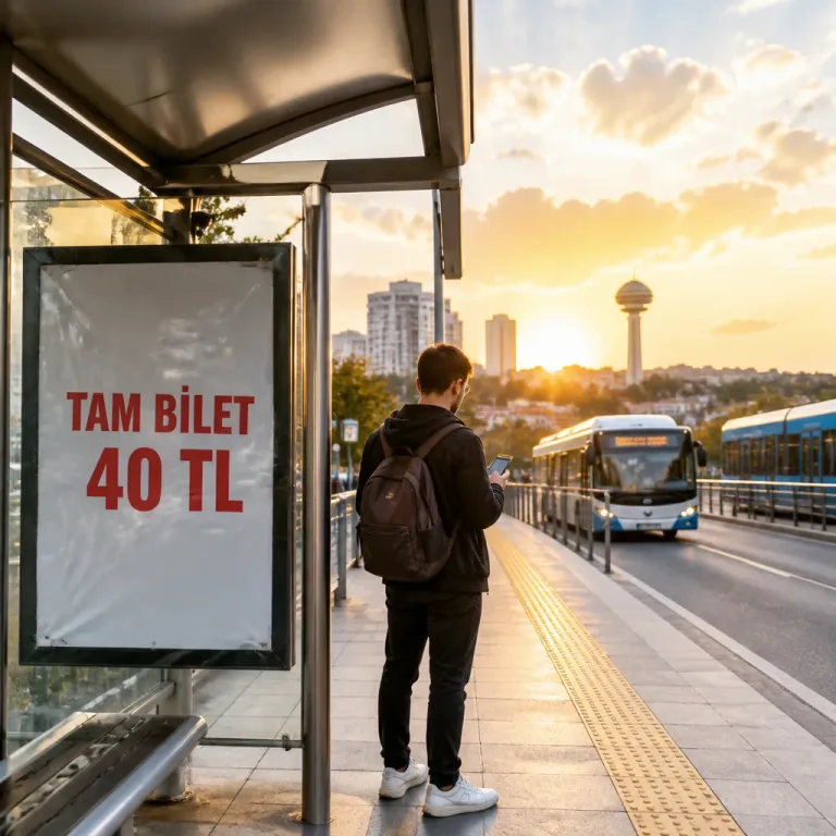 Ankara’da toplu taşıma biletlerine yüzde 14,30 zam: Tam bilet 40 TL’ye yükseldi
