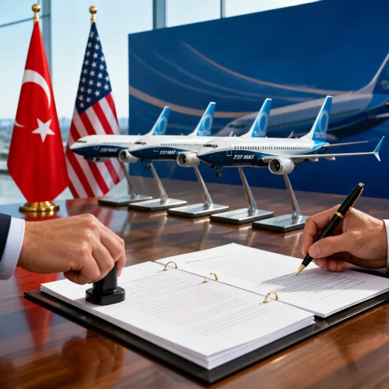 THY, Boeing ile 100 kesin + 50 opsiyonlu 737 MAX anlaşmasını imzaladı