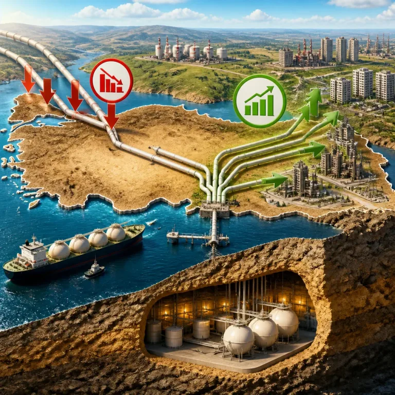 Haziranda Türkiye'nin doğal gaz ithalatı azaldı, tüketim sektörel olarak yükseldi