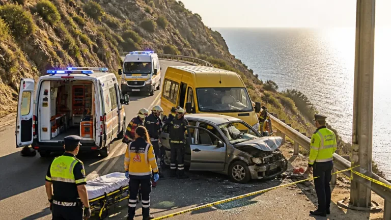 Ereğli Kaptaş'ta servis ile otomobil çarpıştı: 4 yaralı, 1'i ağır