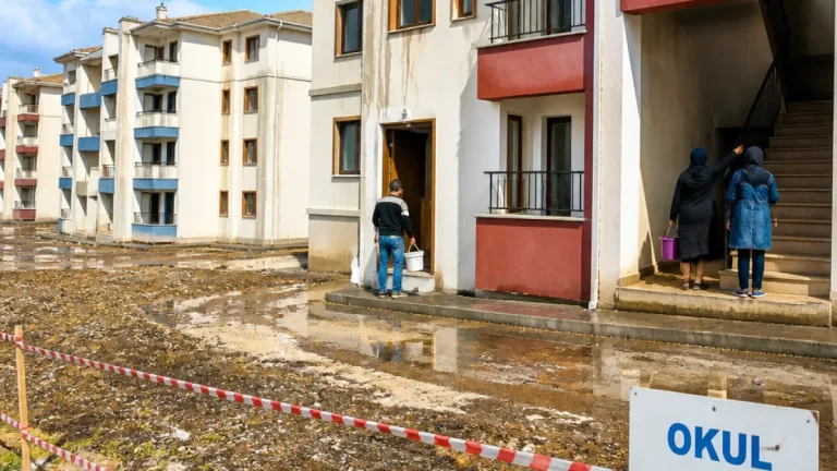 Ergani'de teslim edilen TOKİ konutlarında altyapı ve hizmet eksiklikleri tepki çekiyor