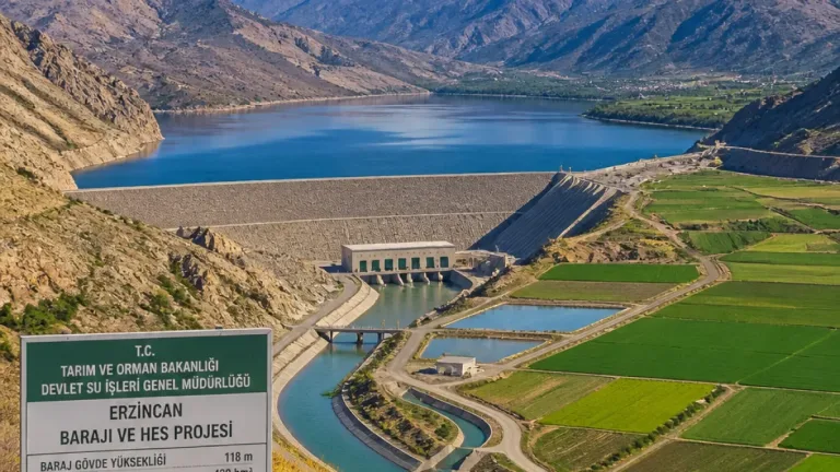 Erzincan'da 23 yılda su yatırımlarına 32 milyar lira: Sulama, taşkın ve enerjiye katkı