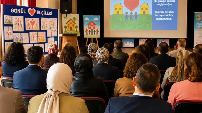 Eskipazar’da 'Gönül Elçileri' ile koruyucu aile hizmeti tanıtıldı