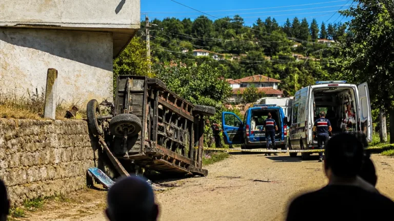 Fatsa'da patpat kazası: Aşağı Bahçeler'de 61 yaşındaki yolcu hayatını kaybetti