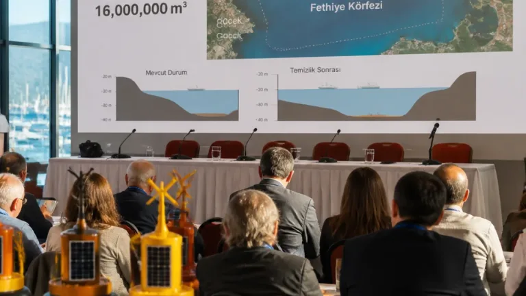 Fethiye Körfezi için 16 milyon m3 hedefi zirvede masaya yatırıldı