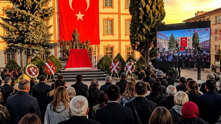 Gediz’de 104. Kurtuluş Yılı Törenleri: Valilikten Anma ve Toplumda Yansıması