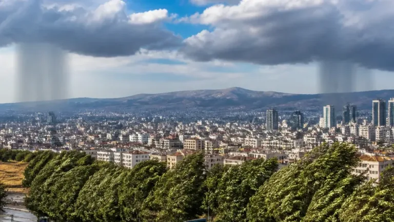 Gediz'de parçalı az bulutlu hava: sıcaklık 5–22°C, yerel kısa sağanak riski sürüyor