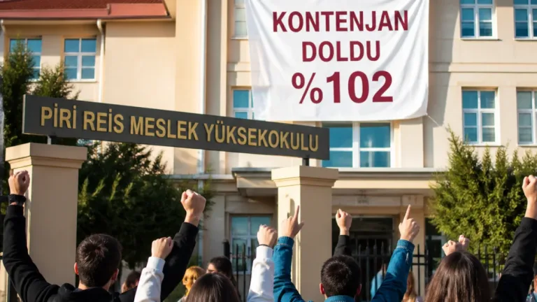 Gelibolu'da Piri Reis MYO kontenjanları doldu: Doluluk oranı %102’ye ulaştı