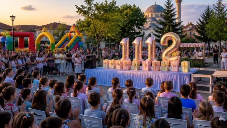 Gerze'de Yaz Kur'an Kursları Kapanışında 1112 Öğrencinin Coşkusu