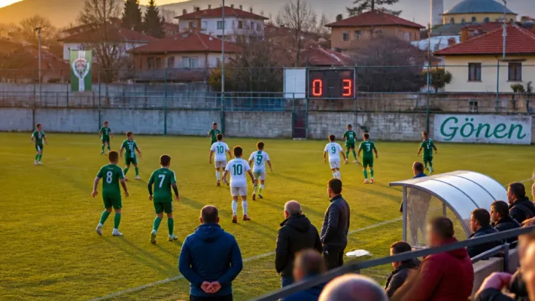 Gönen’de U14 Play-Off: Gönen Yıldızlarıspor evinde 0-3 mağlup oldu