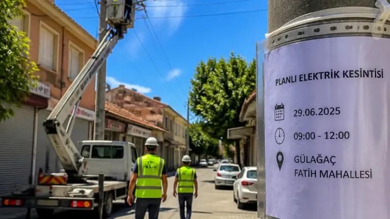 Gülağaç’ta 4 Eylül’de planlı elektrik kesintileri: Mahalle ve sokaklara göre saatler açıklandı
