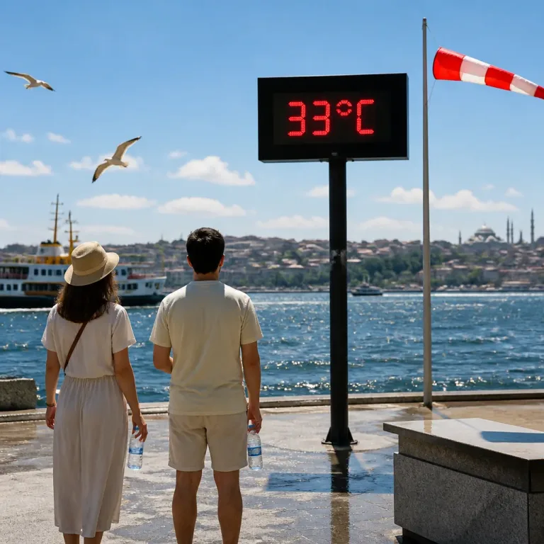 AKOM: İstanbul'u hafta boyunca Afrika ve Basra kökenli sıcak hava dalgaları etkileyecek
