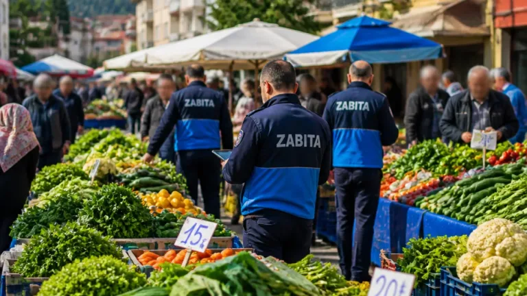 Hendek pazarında esnaf takdiri ve zabıta denetimine dikkat