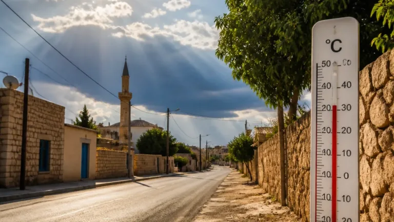 Hilvan için haftalık hava tahmini: gündüz 34°C'ye kadar çıkacak, cuma yağış bekleniyor