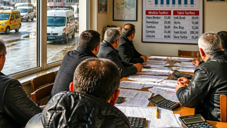 Hopa’da ulaşım tarifesi masaya yatırıldı: Şoförler yeni tarife istiyor