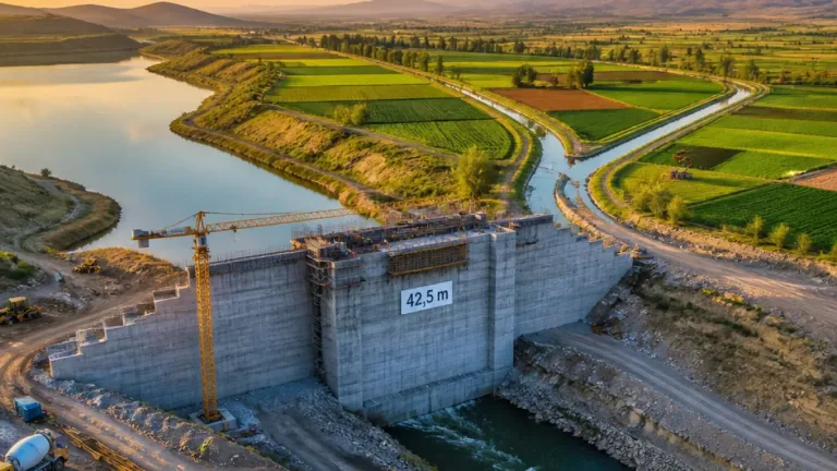 Horasan Gerek Barajı: 255 milyon TL’lik yatırım tarımda dönüşüm hedefliyor