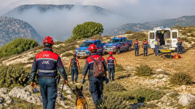 Kaş Gömbe'de kaybolan yaşlı erkek Akdağ eteklerinde sağ bulundu