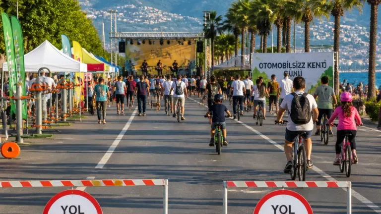 Karşıyaka'da Bostanlı'da 22 Eylül'de Otomobilsiz Kent Günü: Cemal Gürsel Caddesi trafiğe kapanıyor