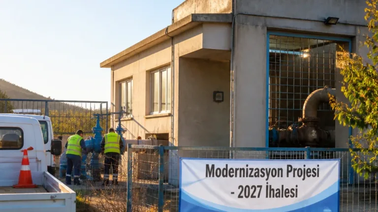 Karabük’te Hamzalar Su Terfi İstasyonu modernize edilecek, 2027'de ihale planı