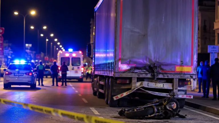 Karaman’da gece yarısı motosikletin park halindeki tıra çarpması: 1 kişi hayatını kaybetti