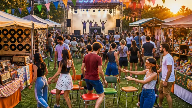 Konak Güzelyalı'da nostalji buluşması: 80’ler 90’lar Şenliği coşkusu
