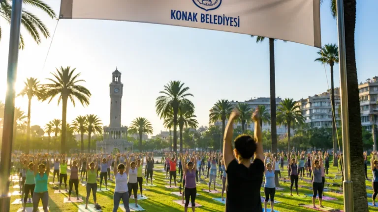 Konak’ta sabah sporuna çağrı: Parklar ve meydanlarda ücretsiz buluşmalar