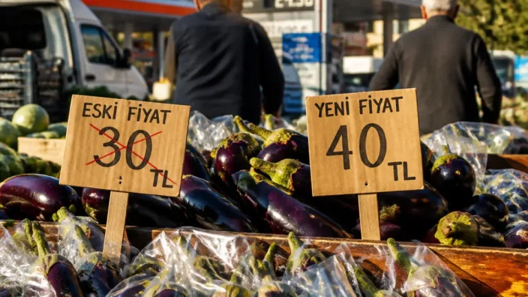 Kozan’da mazot zammı pazara yansıdı: patlıcan kilosu 30 liradan 40 liraya çıktı
