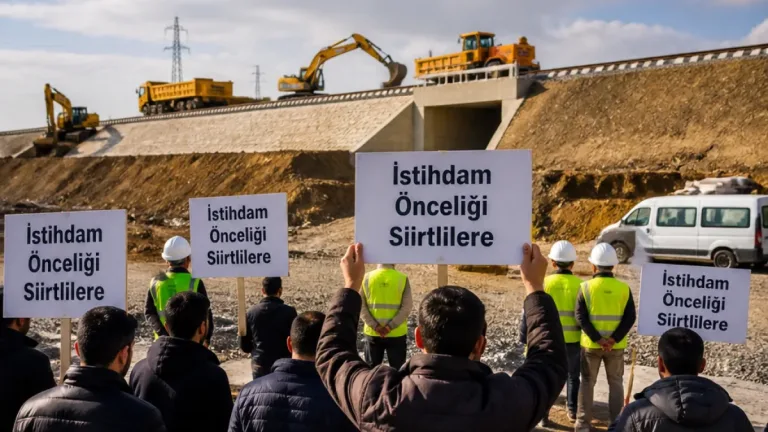 Kurtalan’da demiryolu projesinde istihdam tartışması: MHP’den işten çıkarmalara takip çağrısı