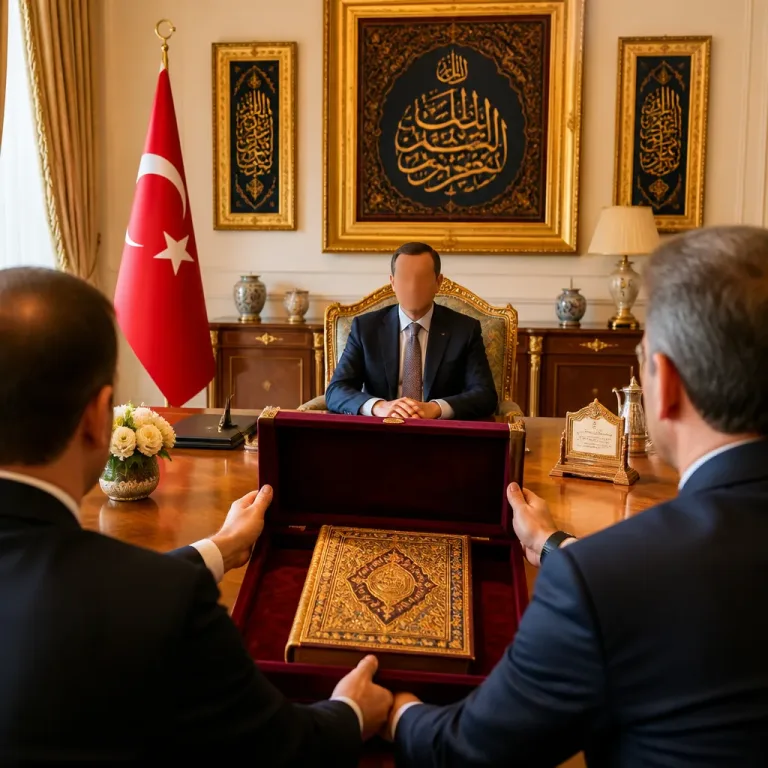14. yüzyıla ait Karadağ mushafının tıpkıbasımı tamamlandı, ilk nüsha Erdoğan’a takdim edildi