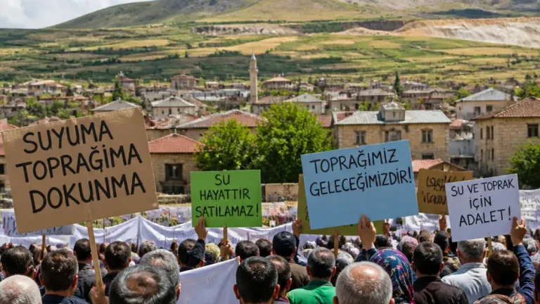 Malatya Hekimhan’da siyanürlü altın tesisine tepki: Vatandaşlar ve platformlar önlem istedi