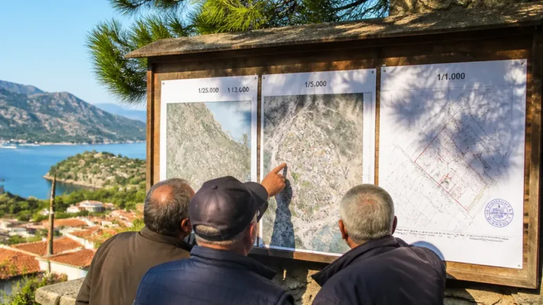 Marmaris Taşlıca’da imar planları askıya çıktı: 30 günlük inceleme süreci başladı