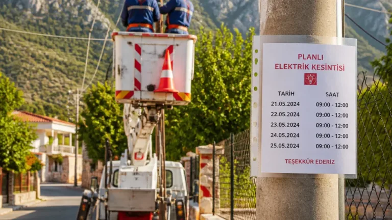 Muğla’da Menteşe ve Ula’da planlı elektrik kesintileri: Tarihler, saatler ve etkilenen mahalleler