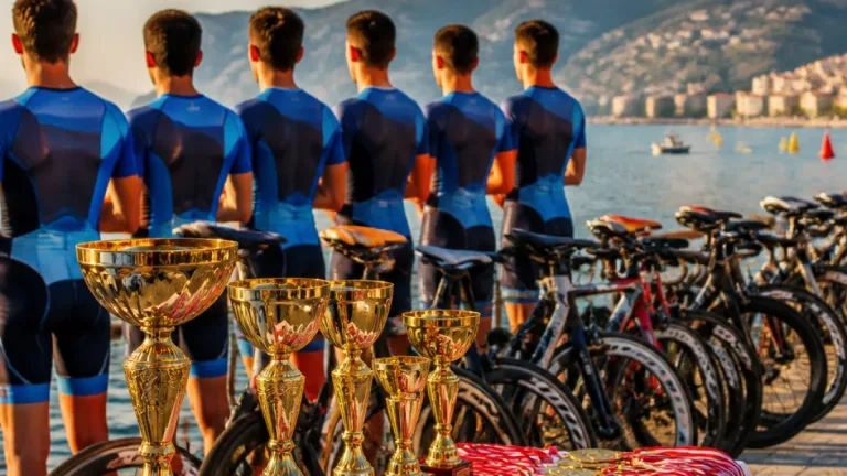 Mudanya'da düzenlenen Triatlon Finalinde TSK Spor Gücü iki kategoride şampiyon oldu