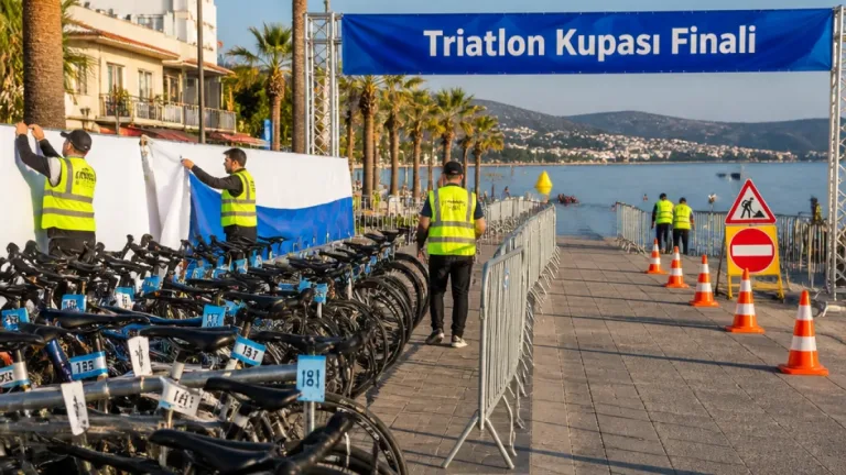 Mudanya, Türkiye Triatlon Kupası Finali'ne ev sahipliği yapıyor