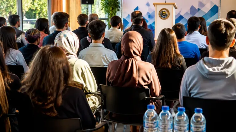 İnegöl’de Belediye Başkanı Alper Taban, YKS’de ilk 30 bine giren 57 öğrenciyi kabul etti