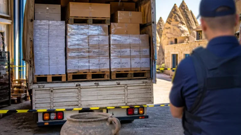 Nevşehir'de polis operasyonda 4 milyon 290 bin makaron ve tarihi obje ele geçirildi
