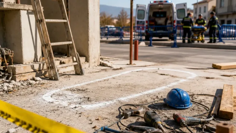 Niğde merkezde inşaat işçisi 2,5 metreden düşerek yaralandı