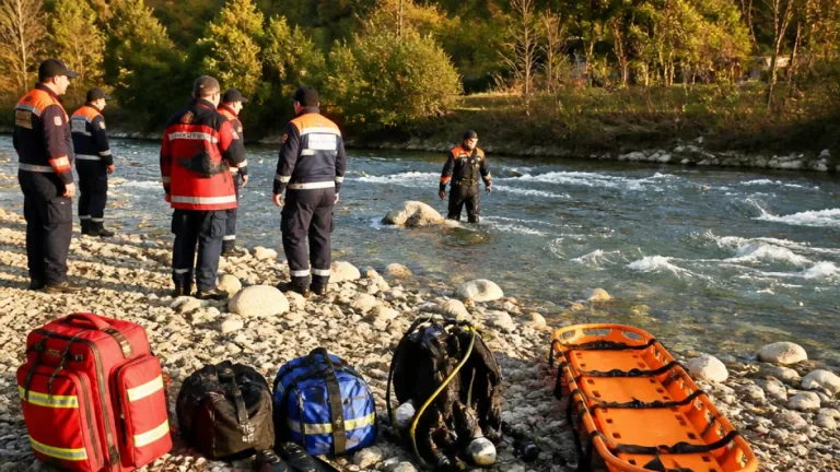 Niksar'da şelaleye giren iki kardeşten haber alınamadı; arama kurtarma çalışmaları tamamlandı