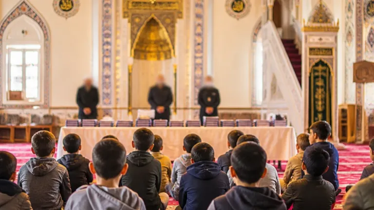Niksar’da Yaz Kur’an Kursları Mevlana Camii’ndeki törenle sona erdi