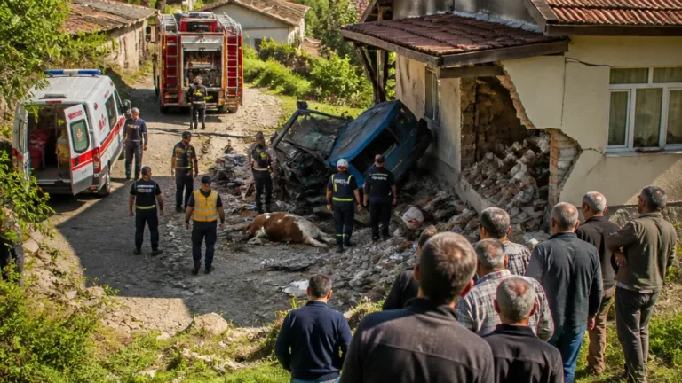Niksar Gülbayır Zera’da freni patlayan traktör: 1 kişi yaşamını yitirdi