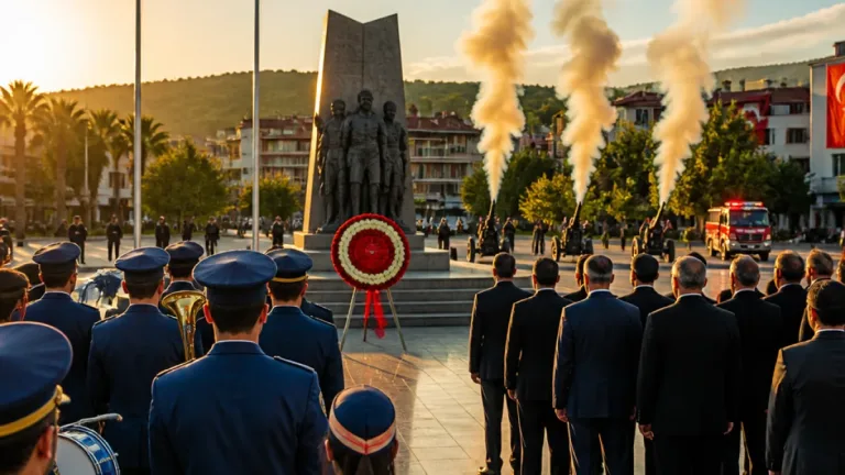 Ödemiş’te 104. kurtuluş yıldönümü törenle başladı; etkinlikler 13 Eylül’e dek sürecek