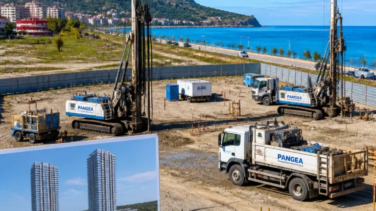 Of ve Karadeniz çevresini etkileyecek Mall of Samsun projesi için zemin çalışmaları başladı