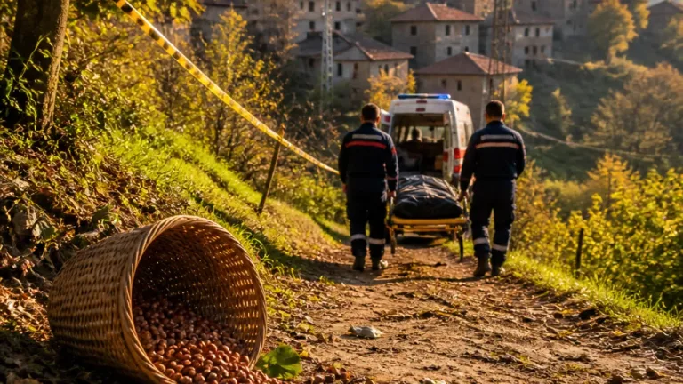 Ordu Gölköy'de fındık dönüşü düşme: 62 yaşındaki kadın hayatını kaybetti