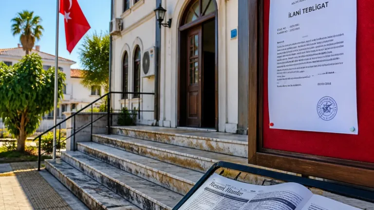 Ortaca’da mahkeme kararı: Resmi belgede sahtecilik suçundan ilanî tebligat