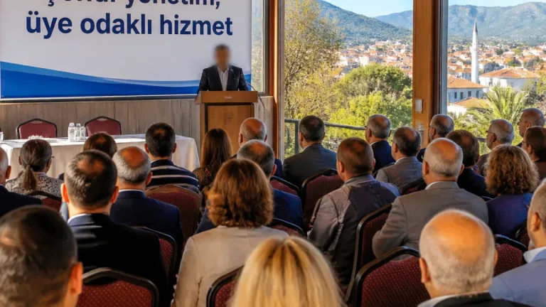 Ortaca'da MUTSO adayı Zeytinoğlu: Üyelerin sorunlarını sahada çözecek bir oda vadediyoruz