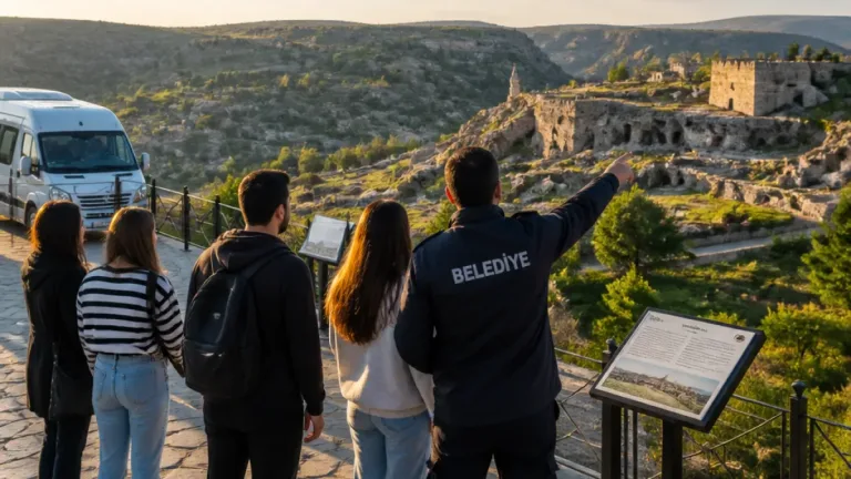 Ortaköy’de Başkan İsbir gençlerle buluştu: İlçenin tarihi ve doğası tanıtıldı